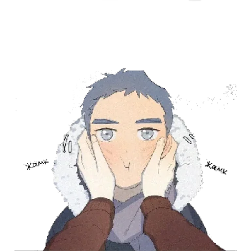 эскиз рисование аниме