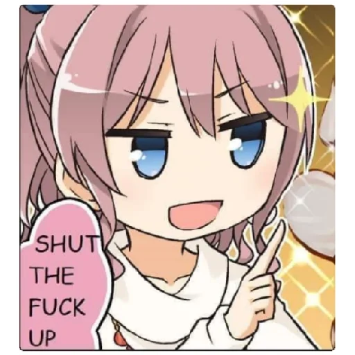 Стикер Bandori band curse - 11