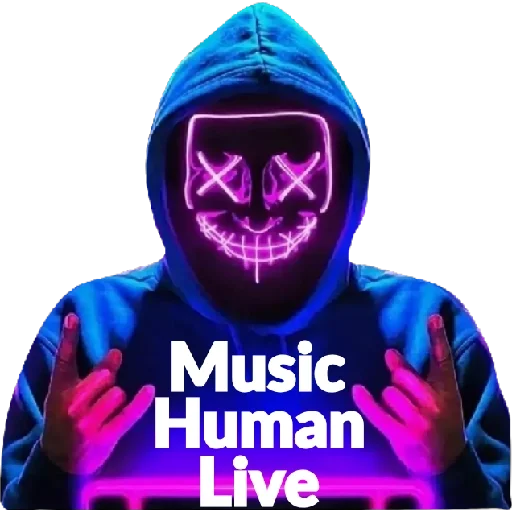 purple graphics electric blue