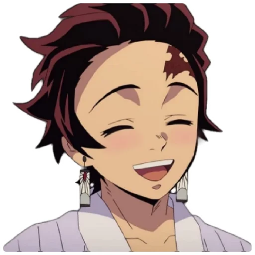 human face anime illustration