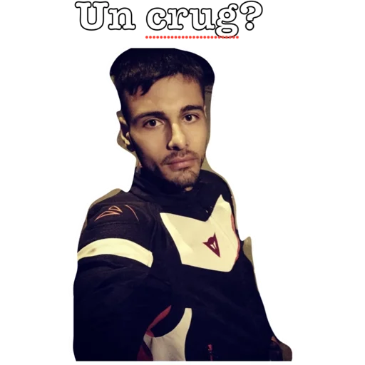 human face clothing poster