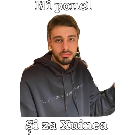 human face text jacket