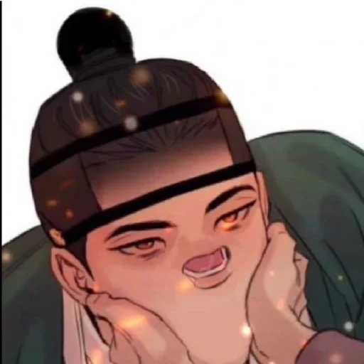 cartoon animation human face