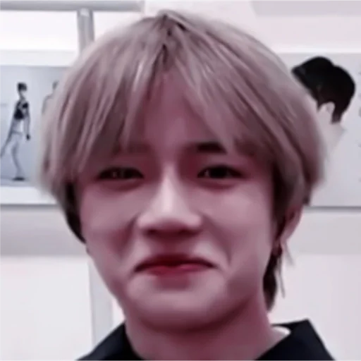 person human face bangs