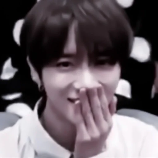 person human face lip