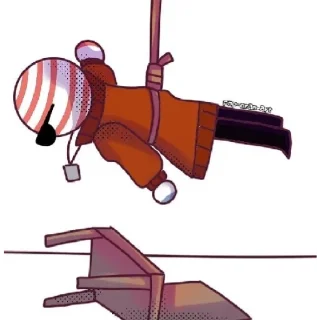 Стикер Countryhumans - 1