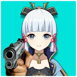 Стикер Ayaka Supremacy - 6