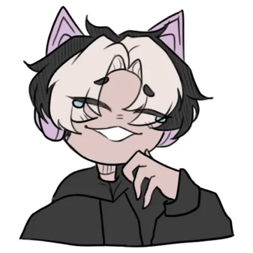 Стикер Nowki ~ @peach_artworld - 7