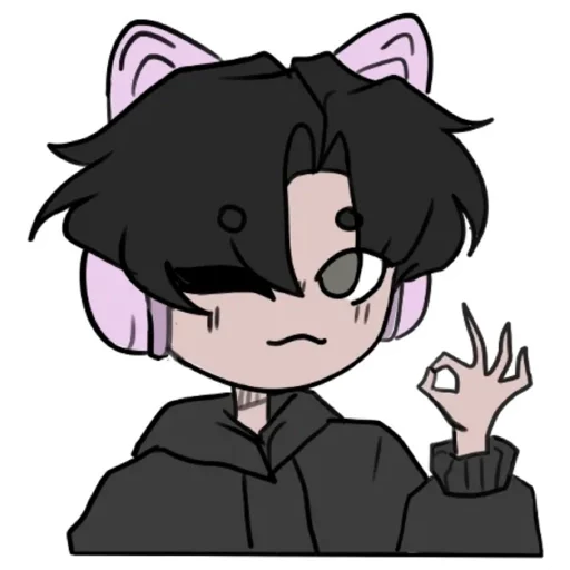 Стикер Nowki ~ @peach_artworld - 6