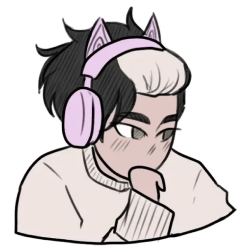 Стикер Nowki ~ @peach_artworld - 5