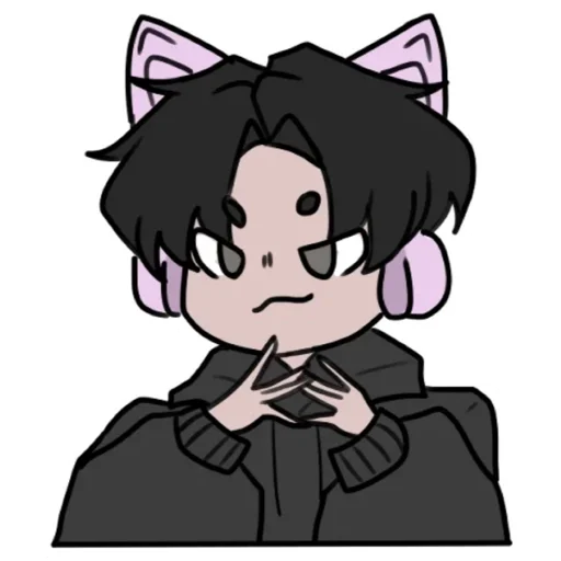 Стикер Nowki ~ @peach_artworld - 3