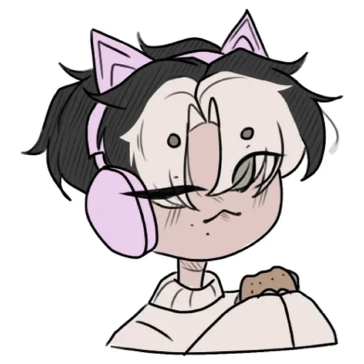 Стикер Nowki ~ @peach_artworld - 1