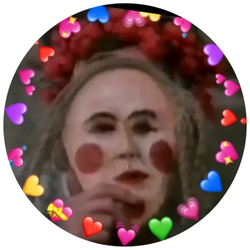 человеческое лицо красочность скриншот