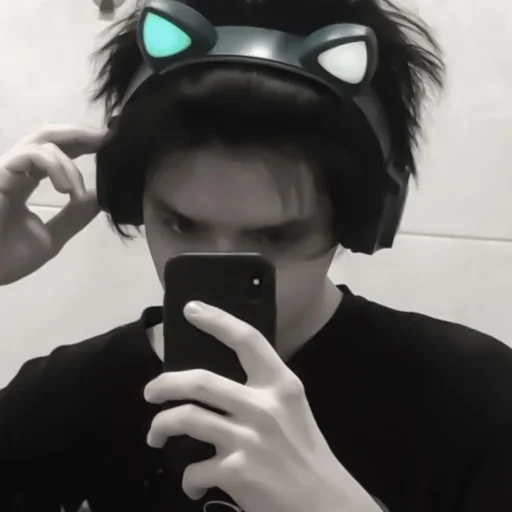 Человек черно-белый чёрный