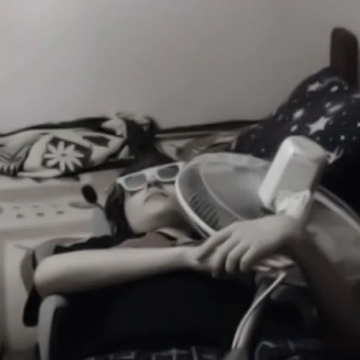 комнатный стена кровать