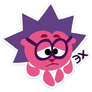 Sticker Смешарики Фан-пак @TgSticker - 3