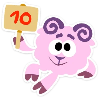 Стикер Смешарики. Фан-пак - 5