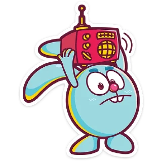 Sticker Смешарики от @TgSticker - 1