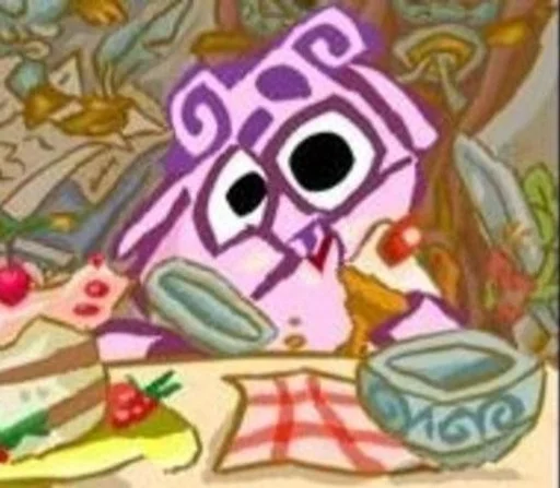 Стикер жмыхнутые смешарики :: @fStikBot - 6