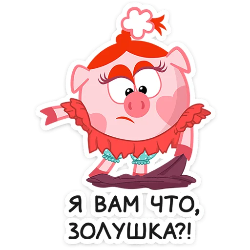 Sticker Смешарики снимают кино @TgSticker - 10