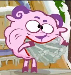 Sticker Смешарики мемы - 5