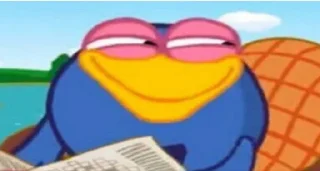 Sticker Смешарики мемы - 8