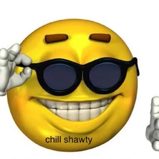 Стикер смешные лица на все случаи жизни - 9