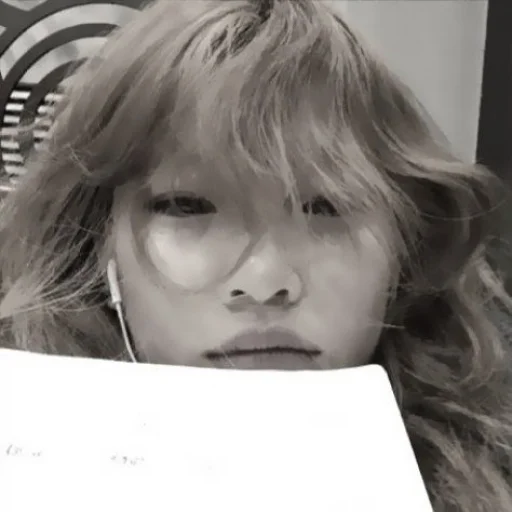 human face black and white toddler