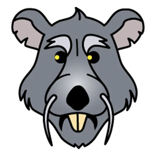 Стикер smile_rats - 1