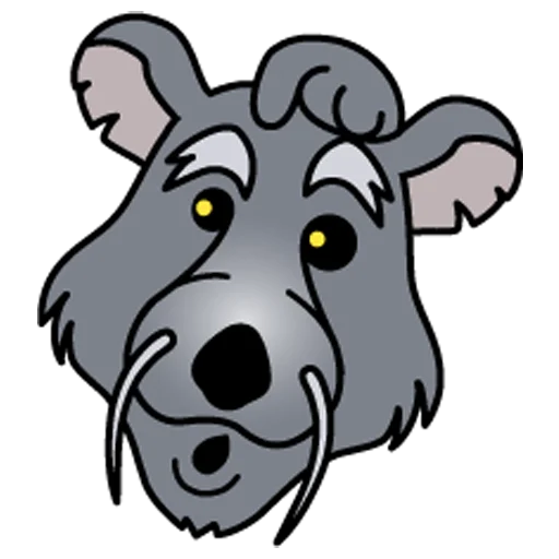 Sticker smile_rats - 1