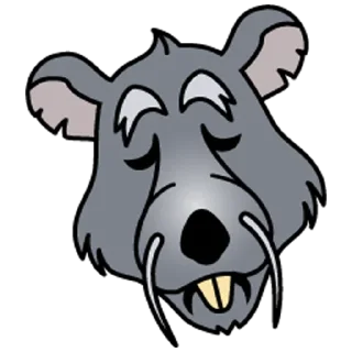 Sticker Rat @durakrats - 2