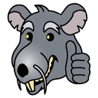 Sticker Rat @durakrats - 10