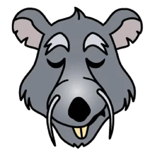 Sticker Rat @durakrats - 0