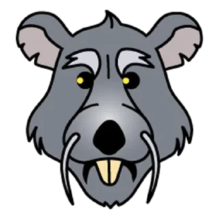 Sticker Rat @durakrats - 3