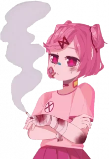 Sticker smoke or die. - 7