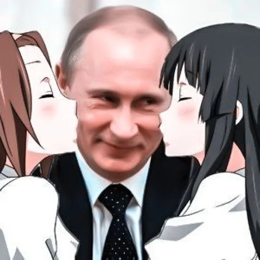 [🇷🇺]  ;; путин и медведев ;; by ‹︎‹︎ @smstickerr - Человек