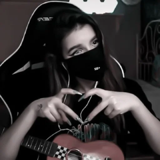 person human face musical instrument