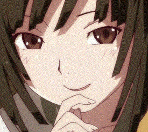 Sticker smug anime by the king who cared - 9