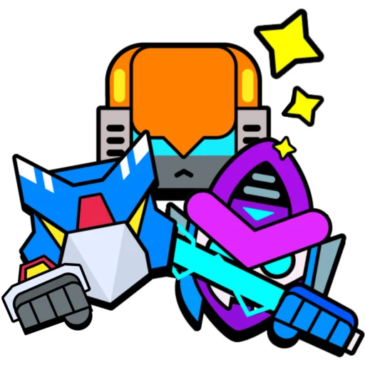 Sticker snallerartpins - 1