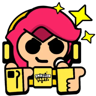 Sticker SnallerArtPins - 11