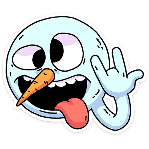 Sticker snegory_vk - 1