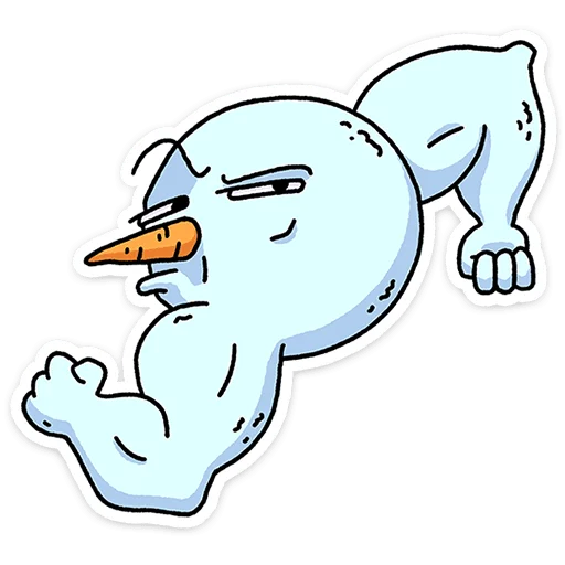 Sticker snegory_vk - 1