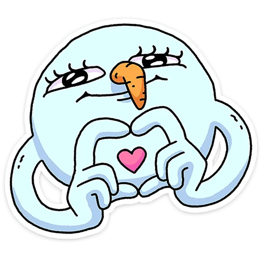 Sticker snegory_vk - 1