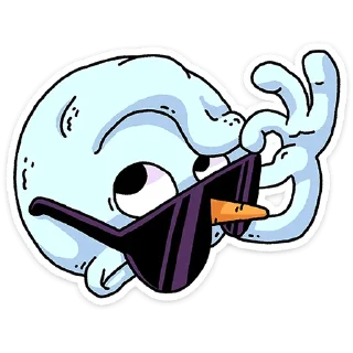 Sticker Снегорий от @TgSticker - 4