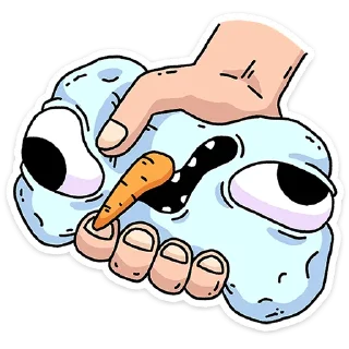 Sticker Снегорий от @TgSticker - 6