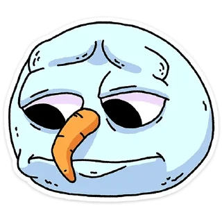 Sticker Снегорий от @TgSticker - 5