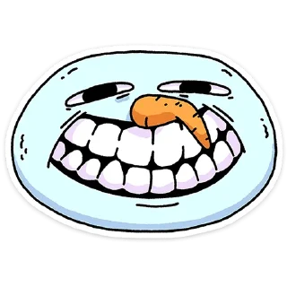 Sticker Снегорий от @TgSticker - 0