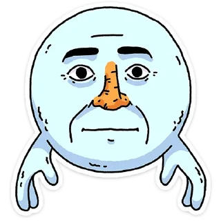 Sticker Снегорий от @TgSticker - 11