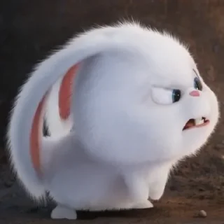 Стикер Снежок - 10