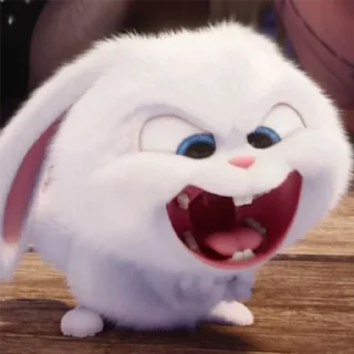 Стикер Снежок - 8